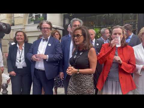 Nathalie Attias présente les candidats aux élections du Conseil de l'ordre du barreau de Paris