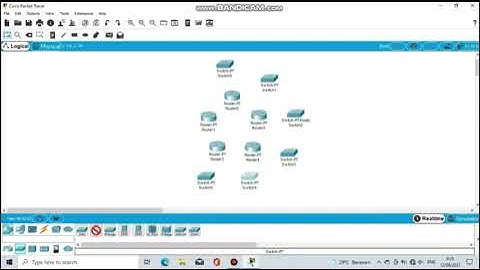 TOPOLOGI MESH SETTING CONFIGURASI ROUTER RIP ( Cisco Paket Tracer)