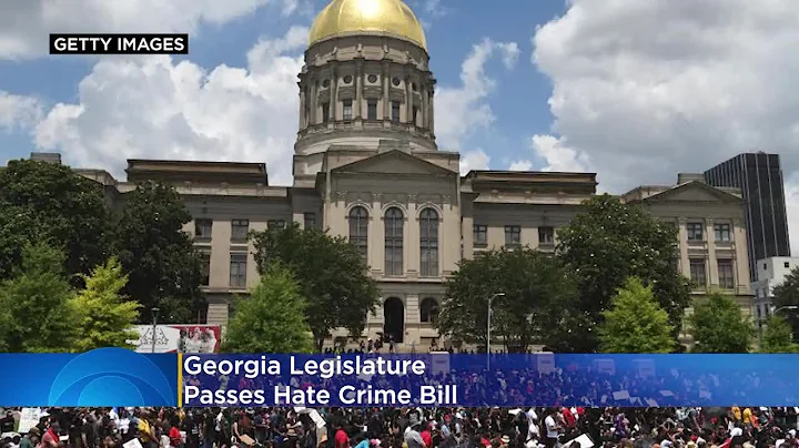 Georgia Legislature Passes Hate Crime Bill