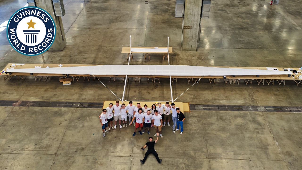 Record Breaking Paper Aircraft | Guinness World Records