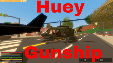 Unturned Mod Showcase: Huey Attack Choppers!
