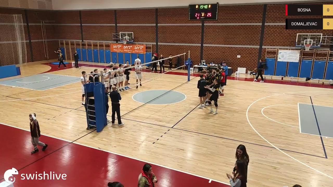 18. kolo Premijer lige BiH za odbojkaše BOSNA VS DOMALJEVAC