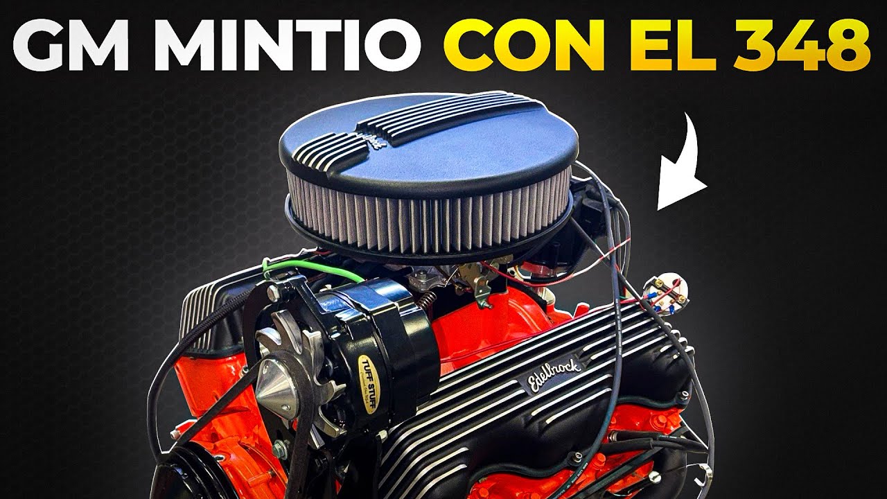 348 Motor La impactante verdad detrás del problemático y mortal motor V8 348 ...