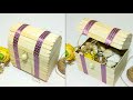 Como hacer Manualidades (caja) con palitos de helado FACILES | DIY Manualidades #198