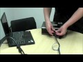 How to connect a laptop to a projector