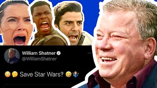 William Shatner's Savage Troll of Star Wars on Twitter