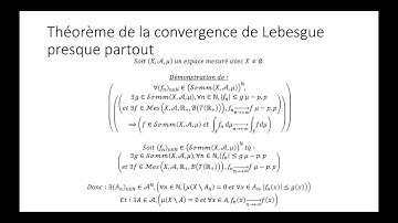 Intégration au sens d