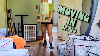Move In To Our First House With Me — Ep. 03 | DEEP Clean Kitchen PART ONE + Moving Boxes In