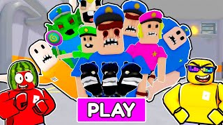 Roblox Police Family Barry Escape SCARY OBBY