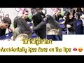 Erickbryan's accidental fan kiss 😘