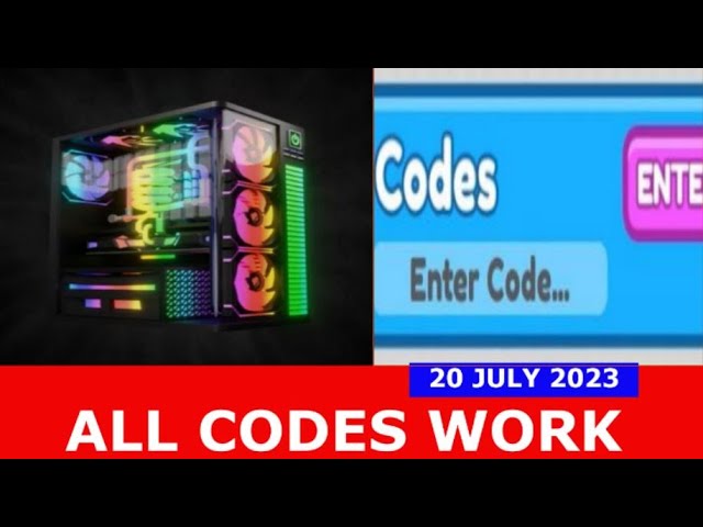 Custom PC Tycoon codes for free parts (December 2023)