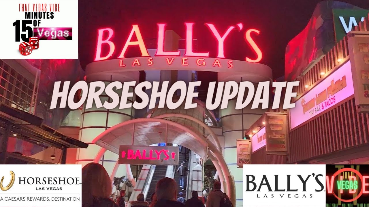 Bally's 15 Minutes of Vegas (Horseshoe Update) YouTube