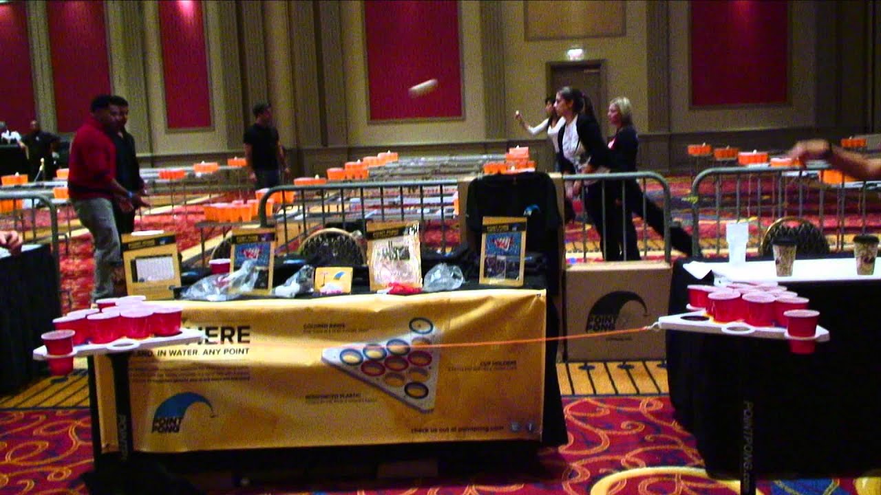 Point Pong Beer Pong Table at the World Pong Tour