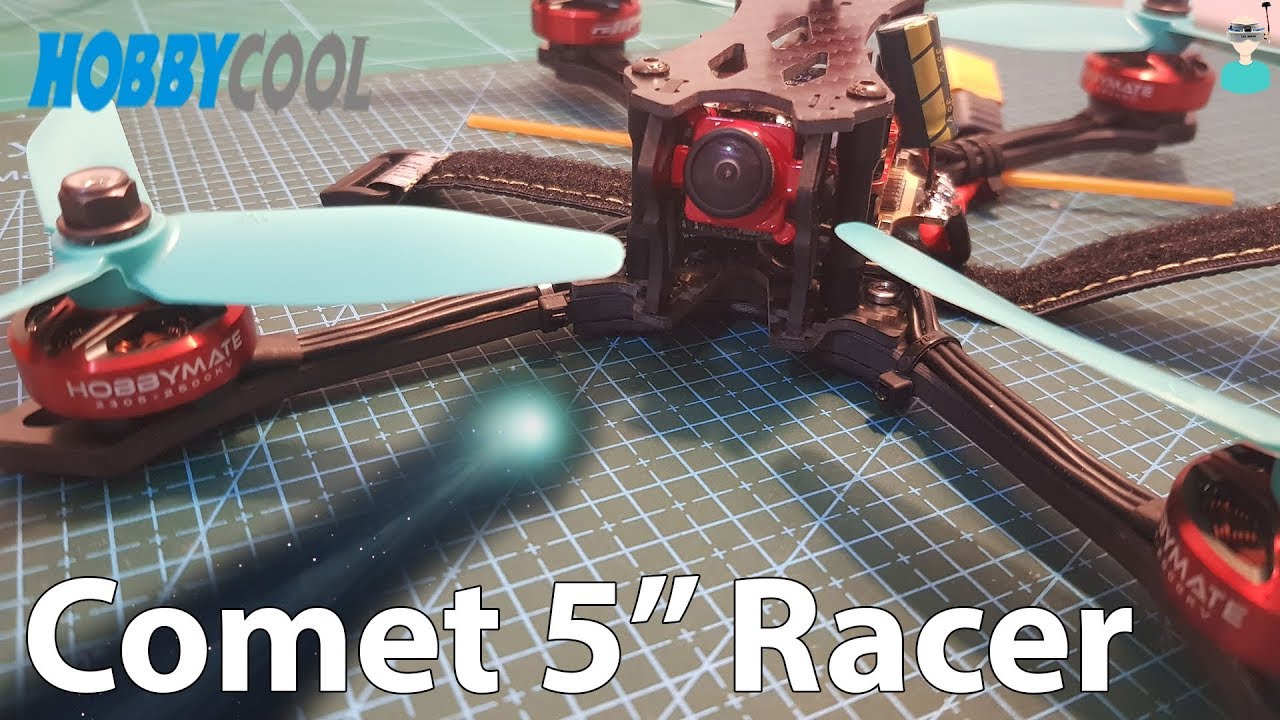 Hobbymate Comet Racing Quadcopter Kit Review & Build YouTube