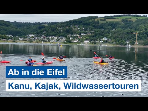 Lust auf Wassersport in der Eifel? Am Rursee könnt ihr Kanufahren lernen 🛶 #Hochschulsport