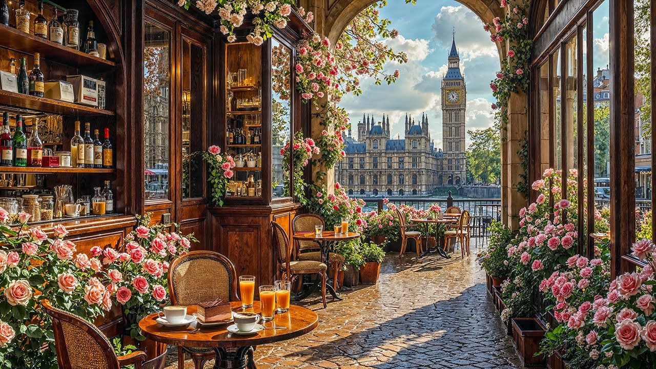 London Café Jazz Morning ☕ Gentle Bossa Nova & Jazz Instrumental Music for Calm Work, Focus & Coffee