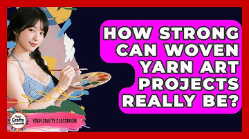 How Strong Can Woven Yarn Art Projects Really Be? - Your Crafty Classroom