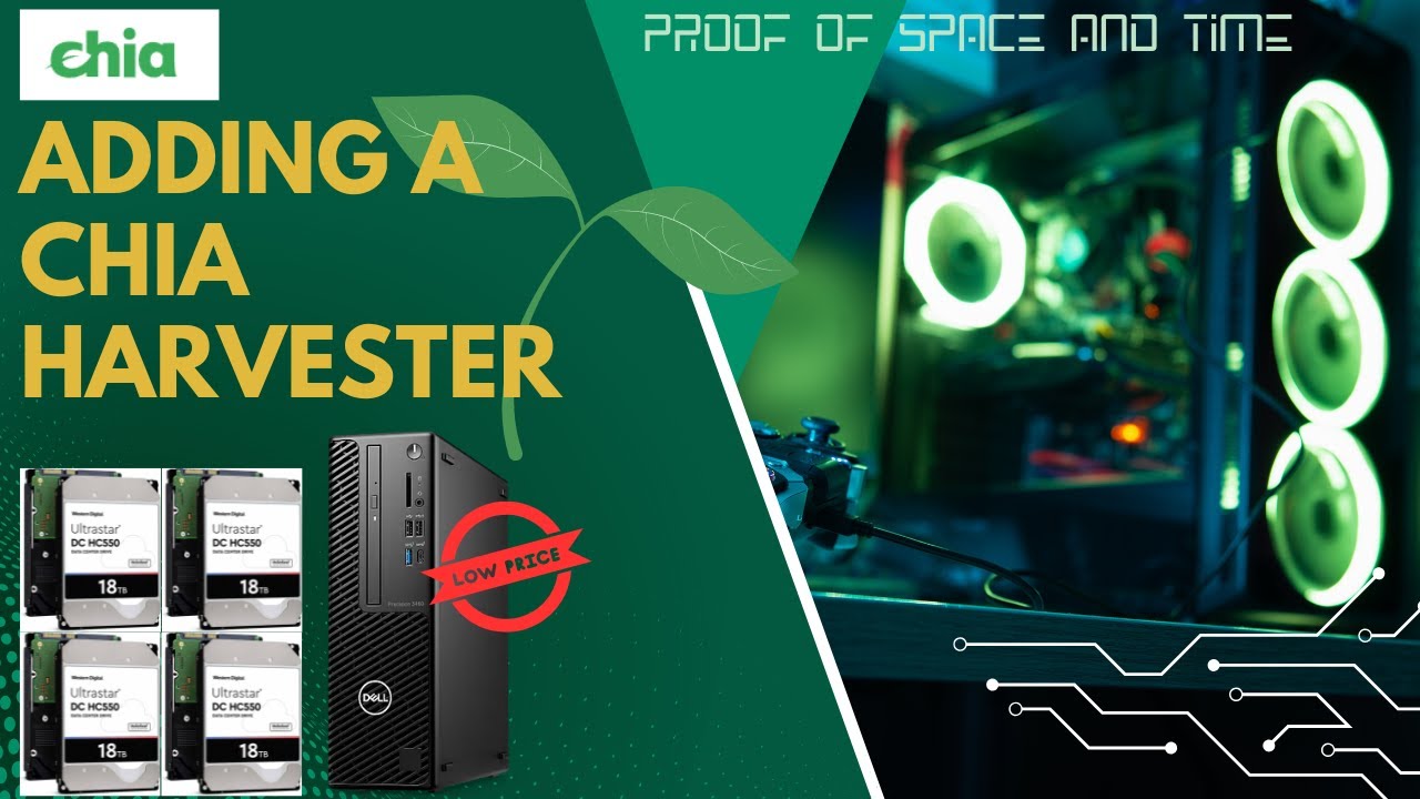 Adding the cheapest Chia Harvester to my farm. Step by step. YouTube