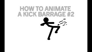 How to animate a Kick Barrage in Pivot #2