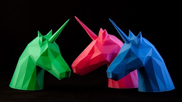 The Unicorn - 3D printed timelapse