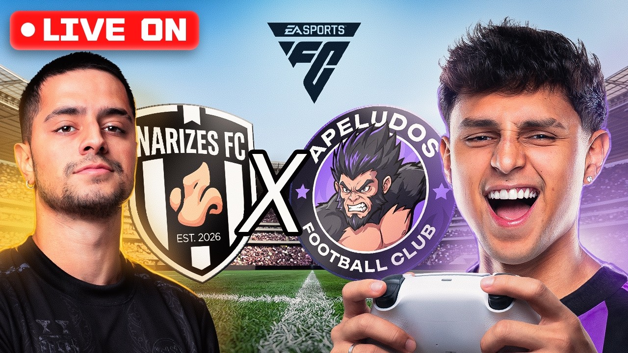 LIVE ON 🛑 NARIZES FC x APELUDOS 1x1 💜 ft. CORINGA x NOBRU 💜