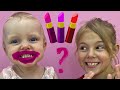 Five Kids Make Up Toys Song + more Children's Songs and Videos