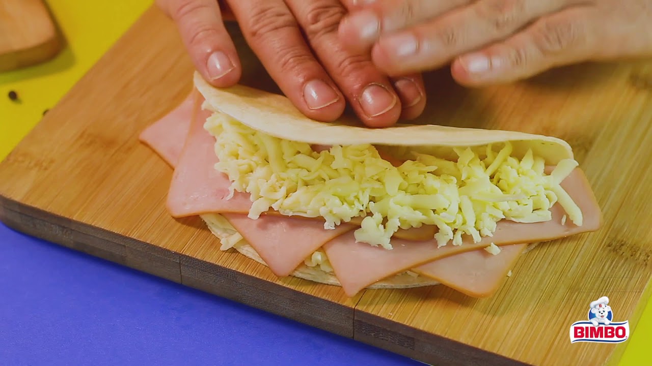 Quesadillas con Rapiditas Bimbo YouTube