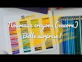 Unboxing et test des crayons artisto merci tiphcolor 