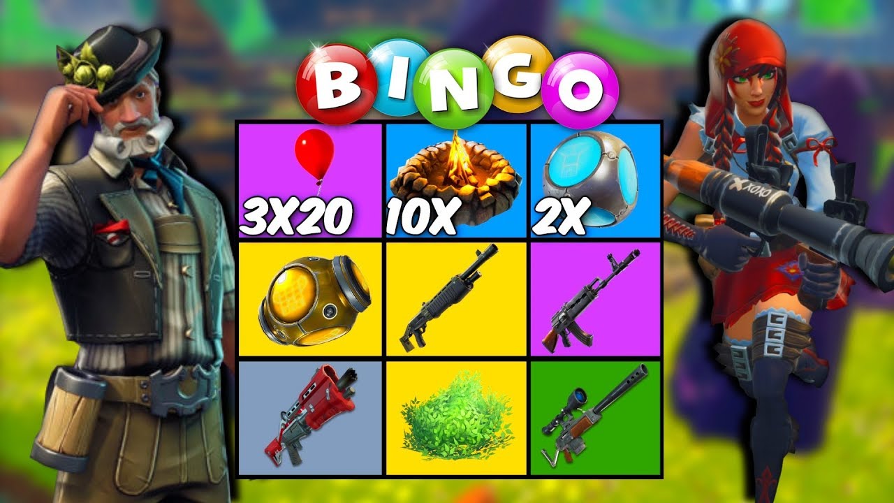 BESTE BEGIN OOIT - Fortnite Bingo Ft. Ronald