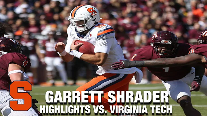 Syracuse's Garrett Shrader Comes Alive In Big Win ...