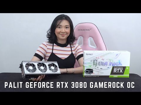 Palit GeForce RTX 3080 GameRock OC Graphics card Unboxing and Review