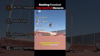 Ranking Funniest Pole Vault Fails