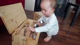 Building a toy box for my daughter from scrap wood. "Brandenburg Concerto No. 4 in G, Movement I (Allegro), BWV 1049" Kevin ...