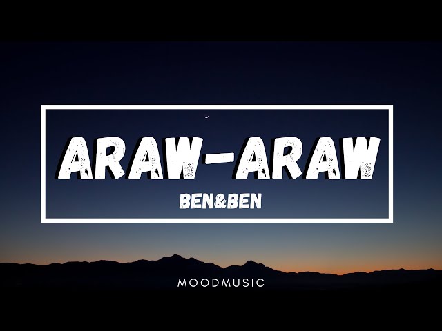 Benu0026Ben - Araw-Araw (Lyrics) Mahiwaga pipiliin ka sa araw-araw class=