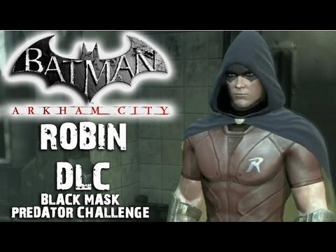 Batman Arkham City Robin Dlc Black Mask Map Youtube