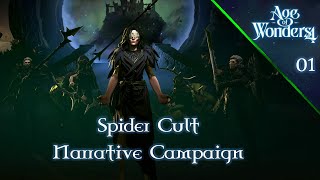 I Didn't Choose the Spider Cult Life, the Spider Cult Life Chose Me | Age of Wonders 4 - Unbeheld #1