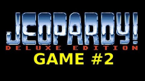 Jeopardy! Deluxe Edition [SNES] Game #2 on June 15th 2022