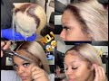 How To Slay Chocolate Roots & Light Sandy Blonde Hair Ft My Crowned Wigs | Sam iam