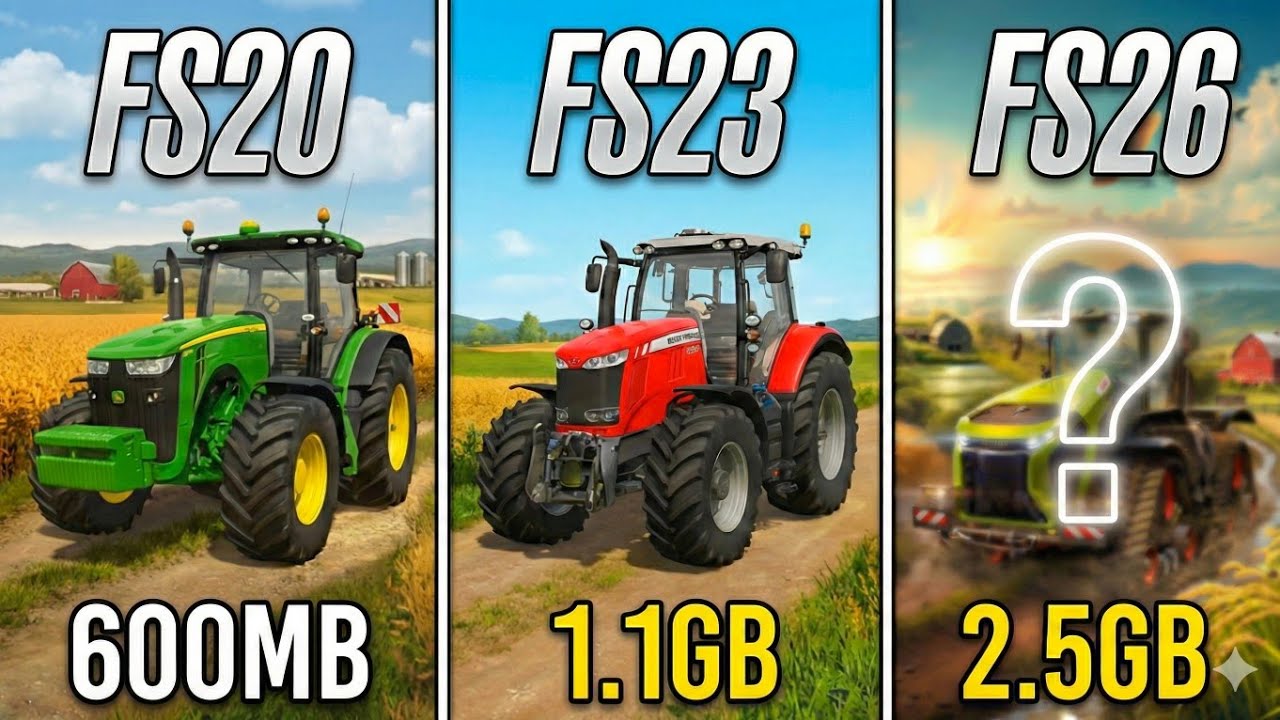 FS26 Mobile Size Leak 3GB Game Phone Jhel Payega 😮