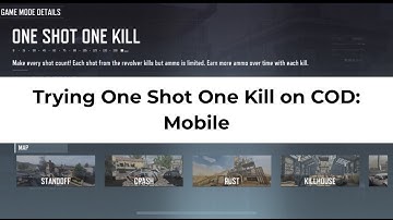 One shot one kill | COD: Mobile multiplayer