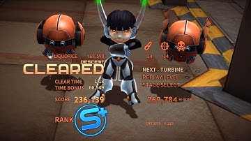 Assault Android Cactus: Descent (liquorice) 1min18sec