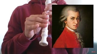 Mozart - Turkish March Recorder Block Flute