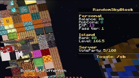 Skyblock, but Every 15 Seconds a Random Item Spawns (part 5)