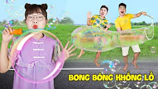 Hà Sam Thi Thổi Bong Bóng Xà Phòng Khổng Lồ - Ai Thổi To Nhất ? screenshot 5