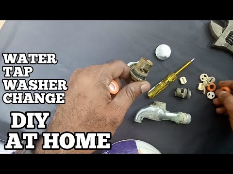 How To Replace Water Tap Washer