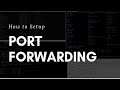 How to Set Up Port-forwarding.