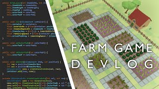 Starting Work on my New Farming Game!