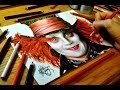 Drawing Johnny Depp as the Mad Hatter