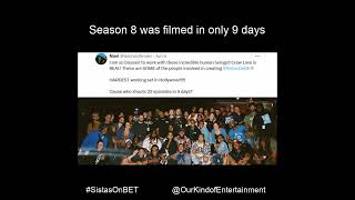 Tyler Perry's Sistas | Season 8 Was Filmed In 9 Days