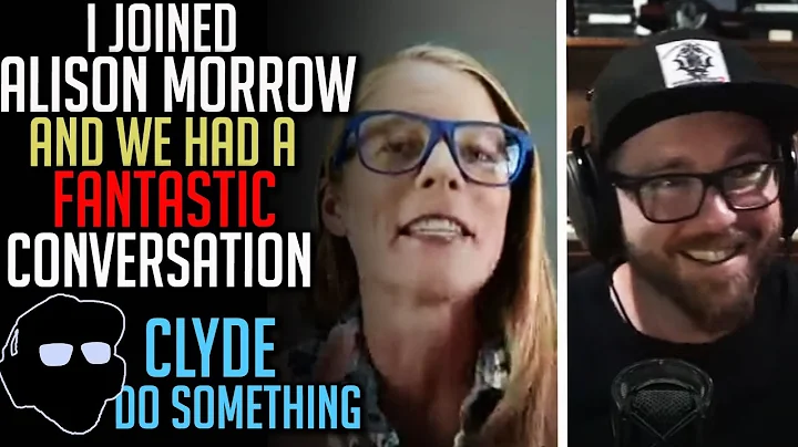 Had a Great Live Conversation with Alison Morrow -...